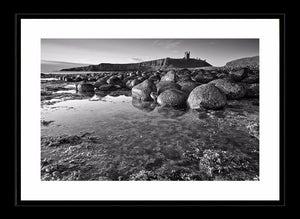 Dunstanburgh Castle stones Ref-SBW2036