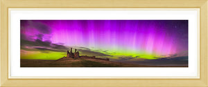 Dunstanburgh Castle aurora 1 Ref-PC2483