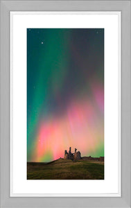 Dunstanburgh Castle aurora 2 Ref-SC2481