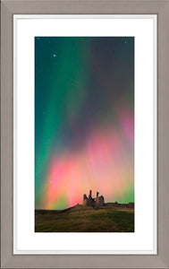 Dunstanburgh Castle aurora 2 Ref-SC2481