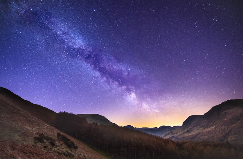 Milky Way across Buttermere Ref-SC2418