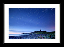 Dunstanburgh Castle star trails Ref-SCDCST