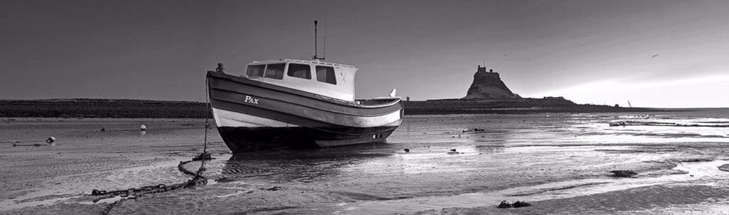 Lindisfarne Castle boat Ref-PBW334
