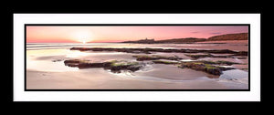 Dunstanburgh Castle from Embleton Bay Ref-PC2124