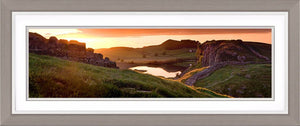 Hadrians Wall Steel Rigg sunrise Ref-PC232