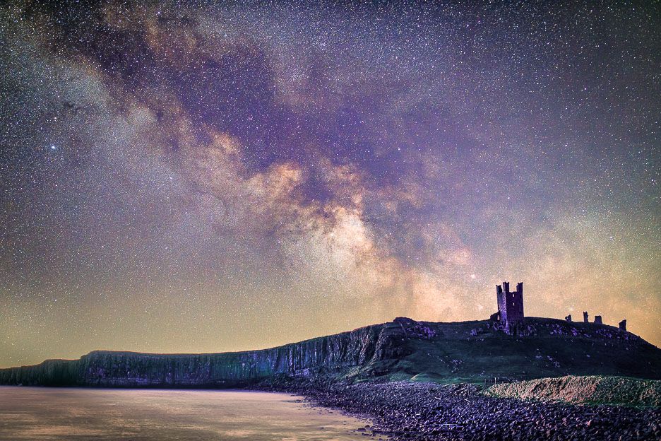 Dunstanburgh Castle Milky Way 6 Ref-SC2436