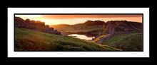 Hadrians Wall Steel Rigg sunrise Ref-PC232