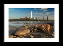 Saint Mary's lighthouse rocks Ref-SC2053