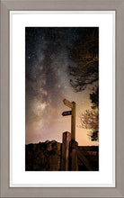 Hadrians Wall sign Milky Way Ref-SC2433