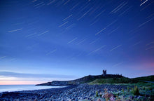 Dunstanburgh Castle star trails Ref-SCDCST