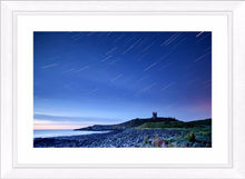 Dunstanburgh Castle star trails Ref-SCDCST