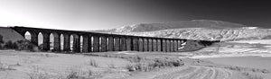 Ribblehead Viaduct snow Ref-PBW551