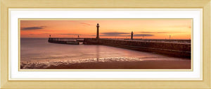 Whitby Piers dawn Ref-PC123