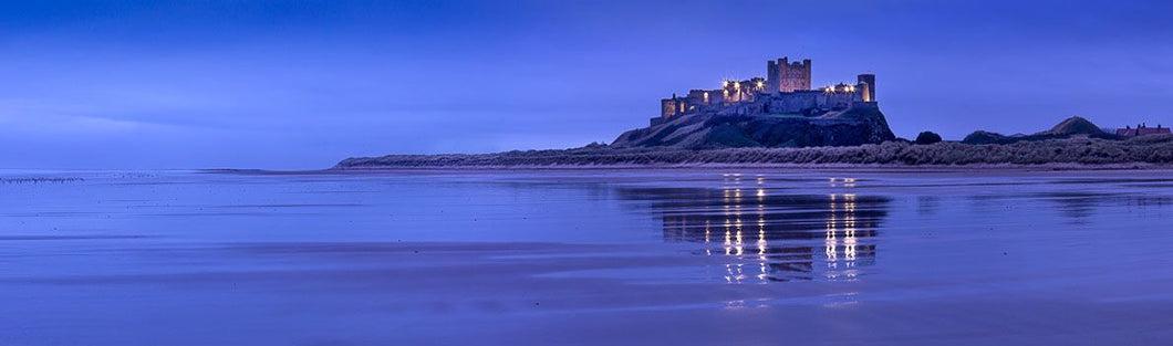 Bamburgh Castle lights Ref-PC2375