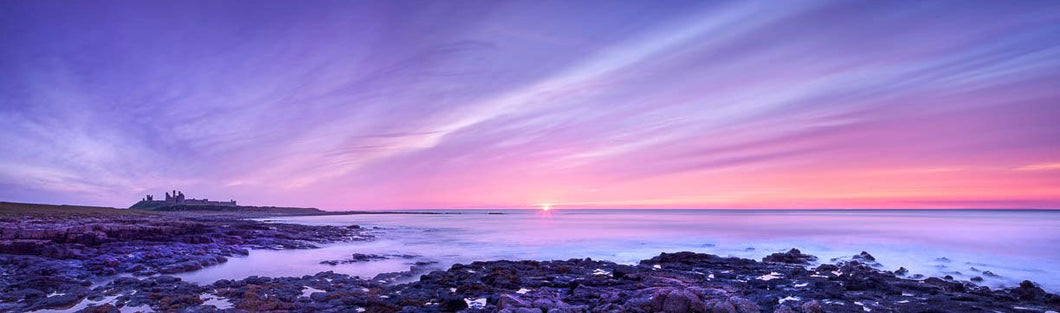 Dunstanburgh Castle sunrise 3 Ref-PC2290