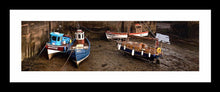 Burnmouth Harbour Boats  Ref-PC559