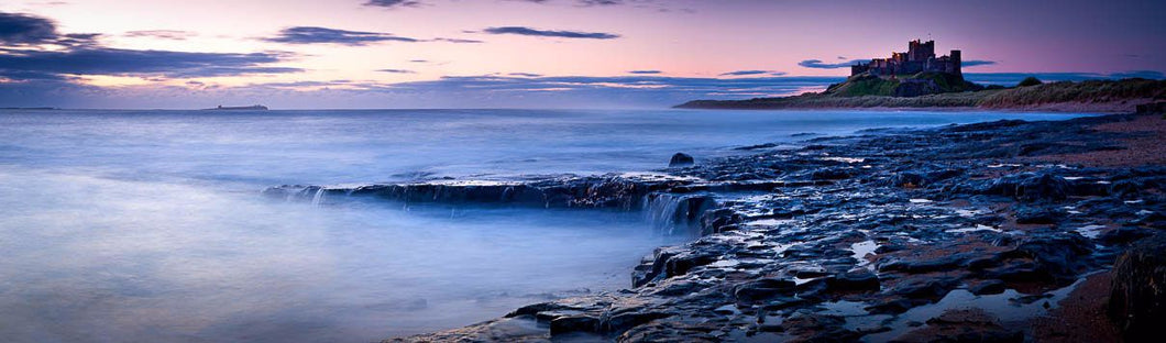 Bamburgh Castle sunrise Ref-PC248