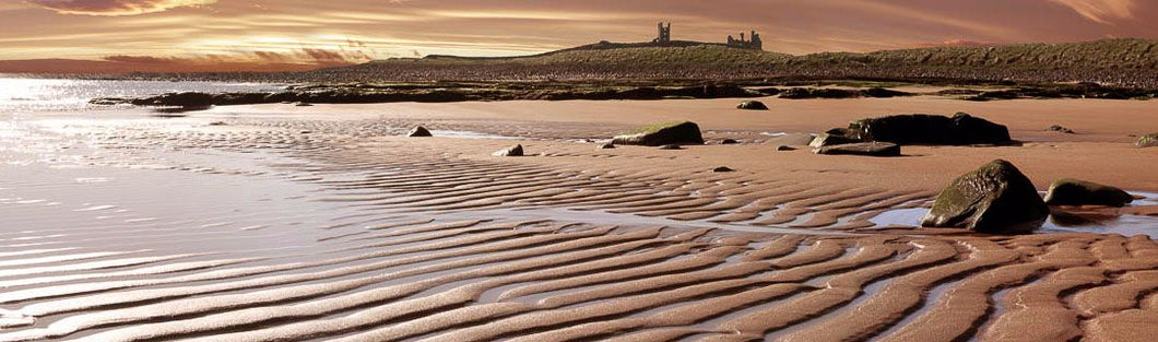 Dunstanburgh Castle sand Ref-PC41