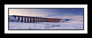 Ribblehead viaduct snow Ref-PC551