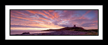 Dunstanburgh Castle red sky 1 Ref-PC1064