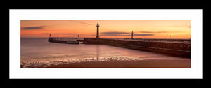 Whitby Piers dawn Ref-PC123