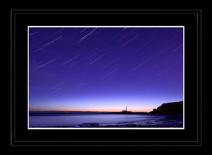 Saint Mary's star trails Ref-SCSMST