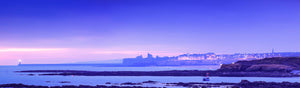 Cullercaots and Tynemouth panoramic photograph