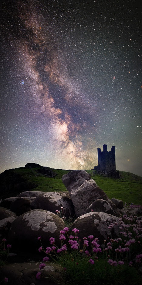 Dunstanburgh Castle Milky Way 9 Ref-SC2468