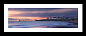 Tynemouth Longsands red dawn Ref-PC286