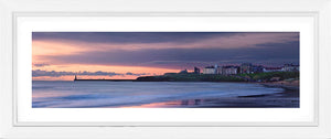 Tynemouth Longsands red dawn Ref-PC286