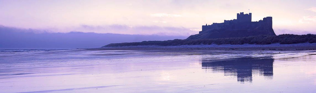 Bamburgh Castle blue dawn Ref-PC185