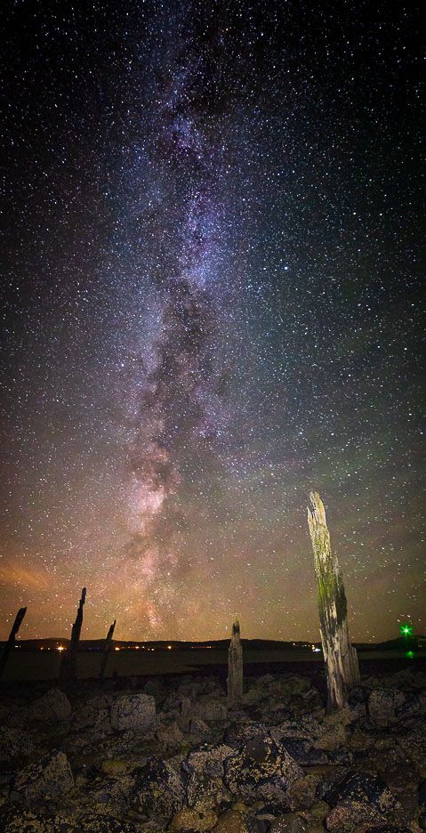 Lindisfarne Castle Staithes Milky Way Ref-SC2367