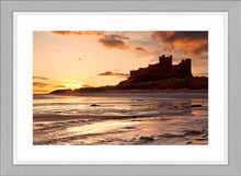 Bamburgh Castle sun Ref-SCBCS