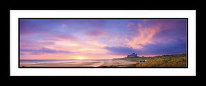 Bamburgh Castle sunrise 3 Ref-PC2336