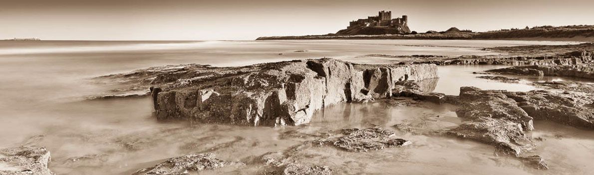 Bamburgh Castle rocks Ref-PSBCR5