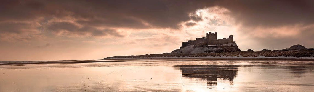 Bamburgh Castle clouds Ref-PC324