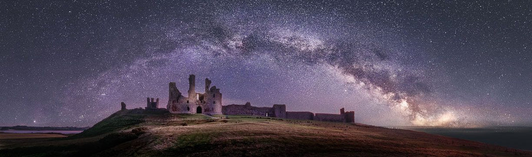 Dunstanburgh Castle Milky Way 8 Ref-PC2454