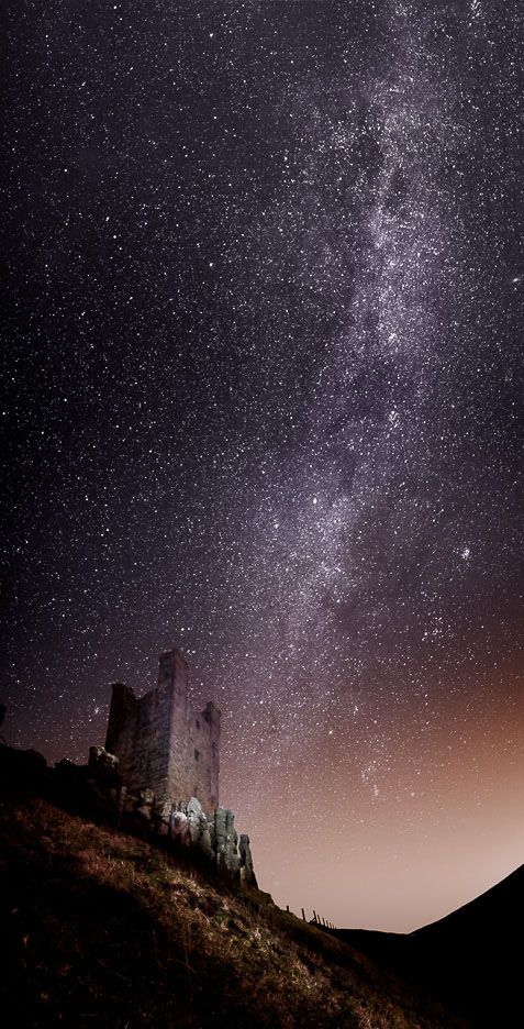 Dunstanburgh Castle Milky Way Ref-SCDCMW