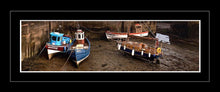 Burnmouth Harbour Boats  Ref-PC559