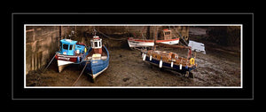 Burnmouth Harbour Boats  Ref-PC559